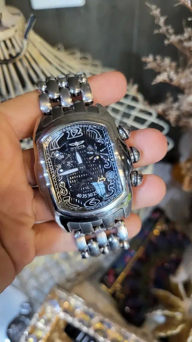 INVICTA インビクタ メタル 時計 ブラック ダイヤル グランドルパ 2110