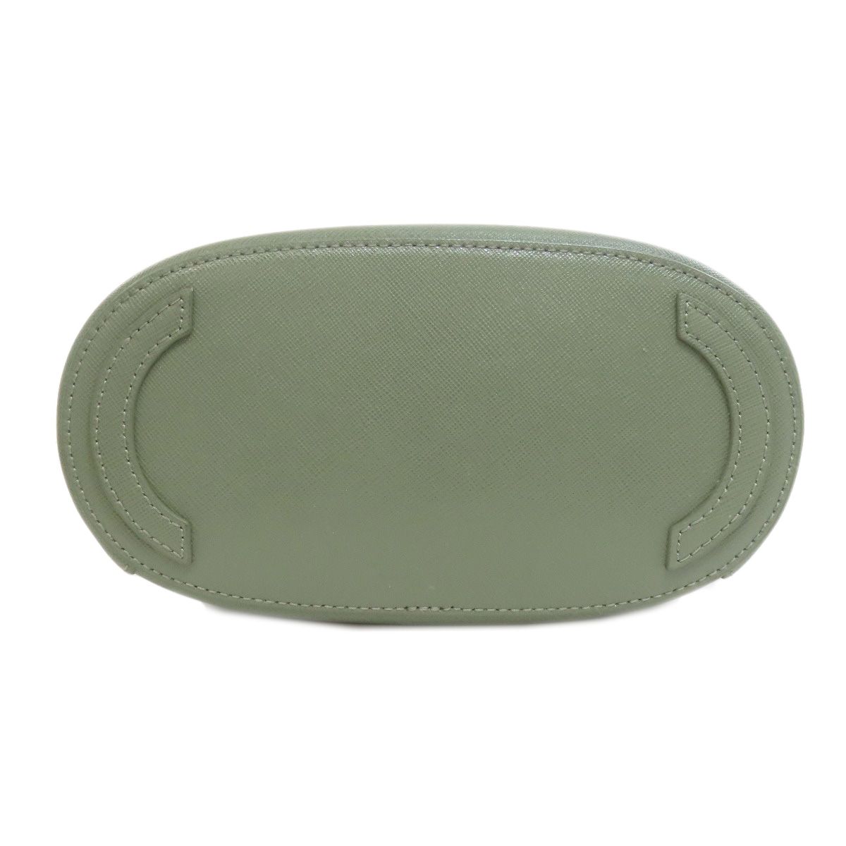 russet ラシット パンチング 百合紋章 2WAY ハンドバッグ レザー  