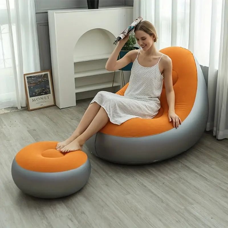 セール❣️ラウンジチェア エアマット ポータブルエアソファ インフレータブルソファ インテリア雑貨 エアーソファ インフレータブルソファ ラウンジ