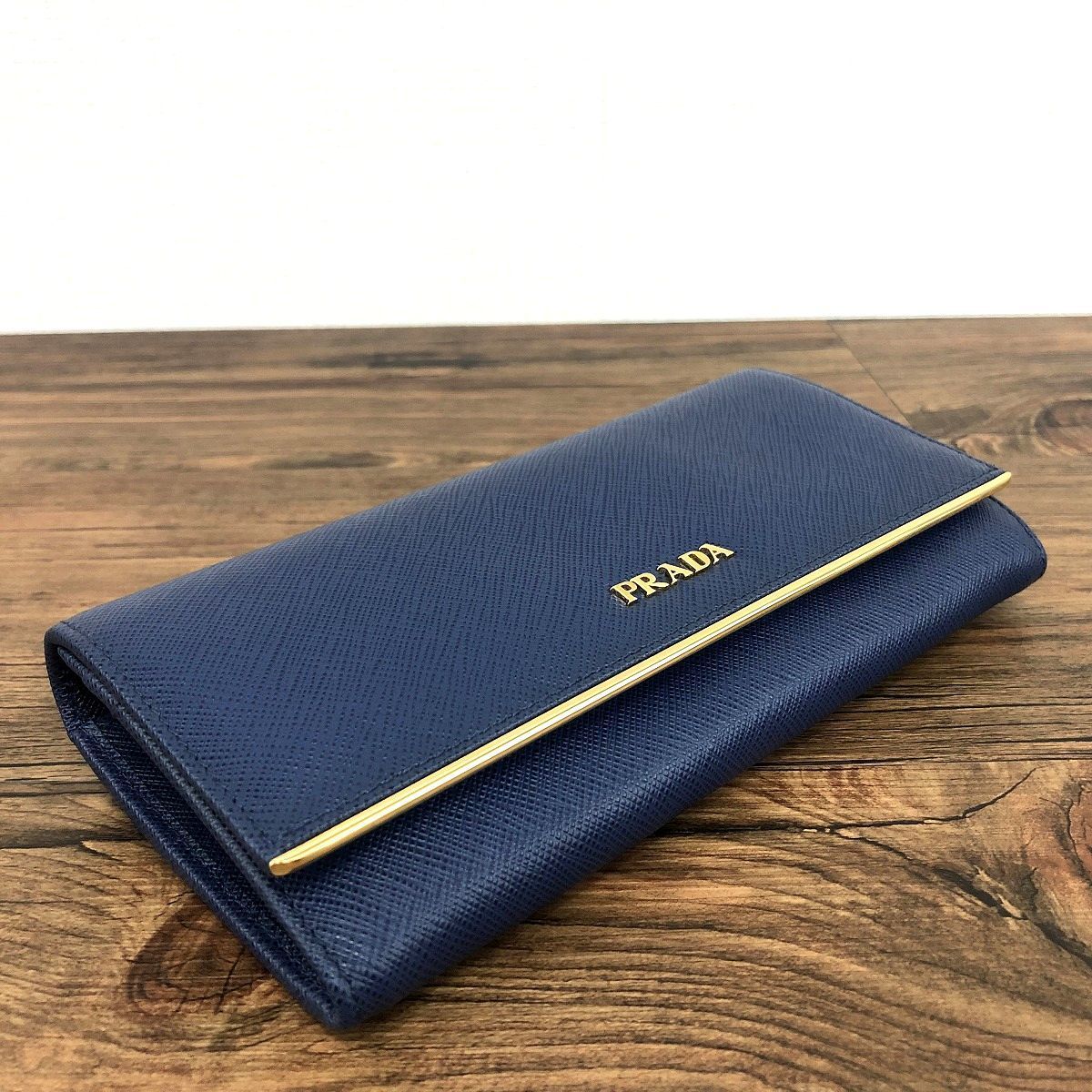 未使用品 PRADA 長財布 1MH132 BLUETTE 456 | labiela.com