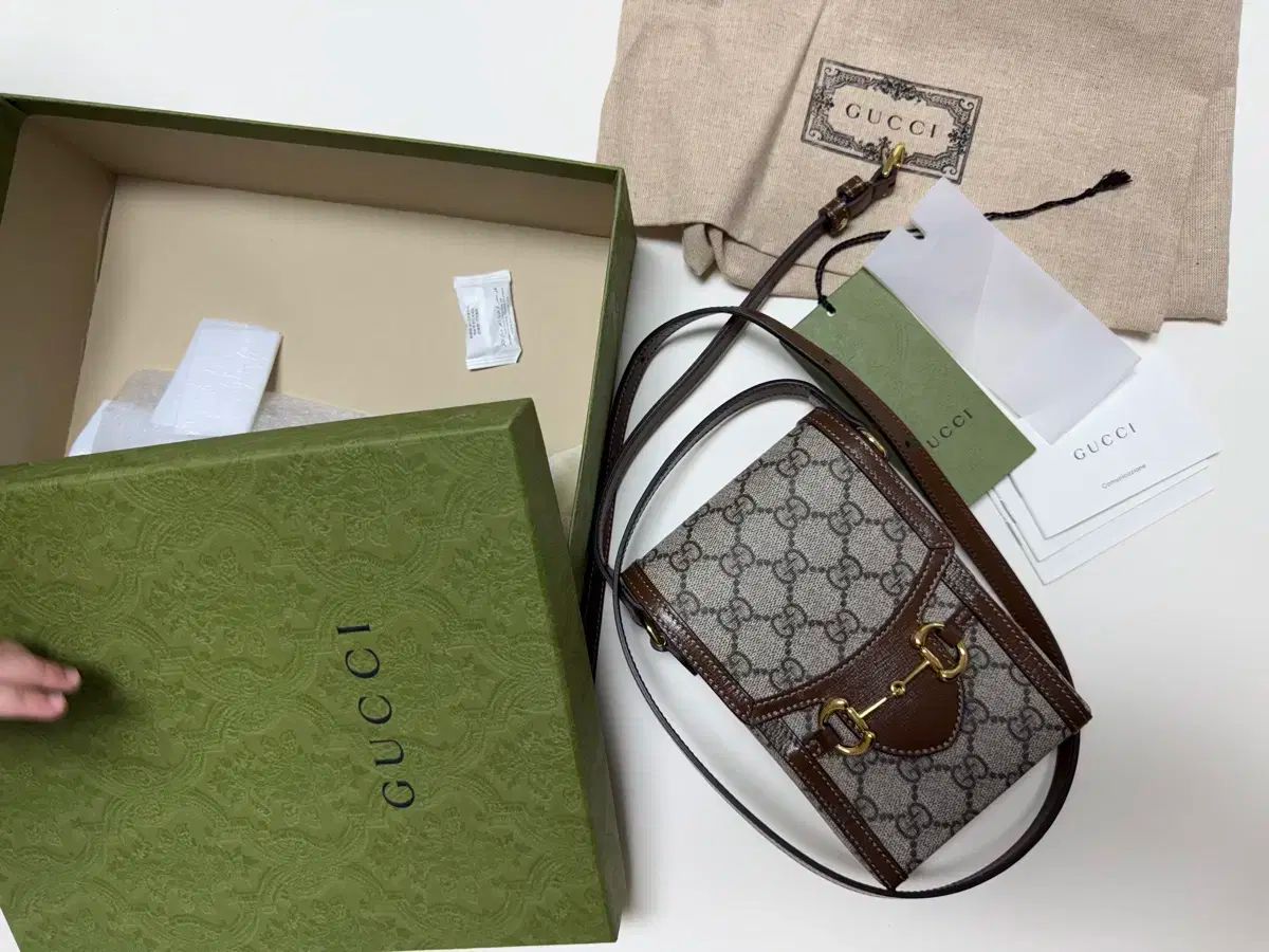グッチ ホースビット 1955 ミニバッグ フール構成 DECORATOM_COM_BR