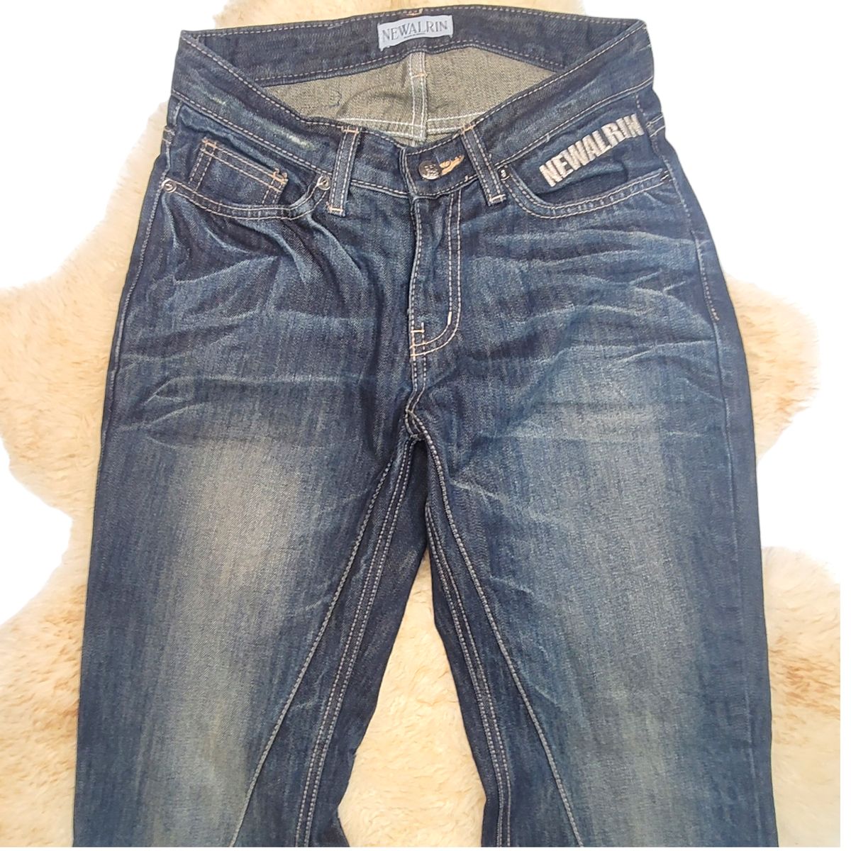 S ニューオリン ヴィンテージ デニム ブーツカット ズボン
