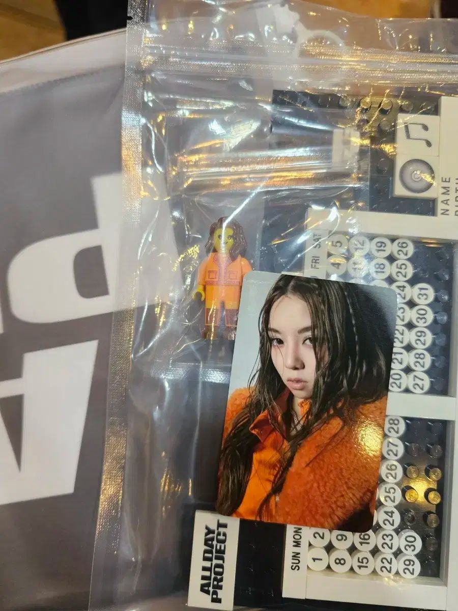 オールデイプロジェクト オルデプ スローガン＋LEGOブロック＋ベイリー トレカ