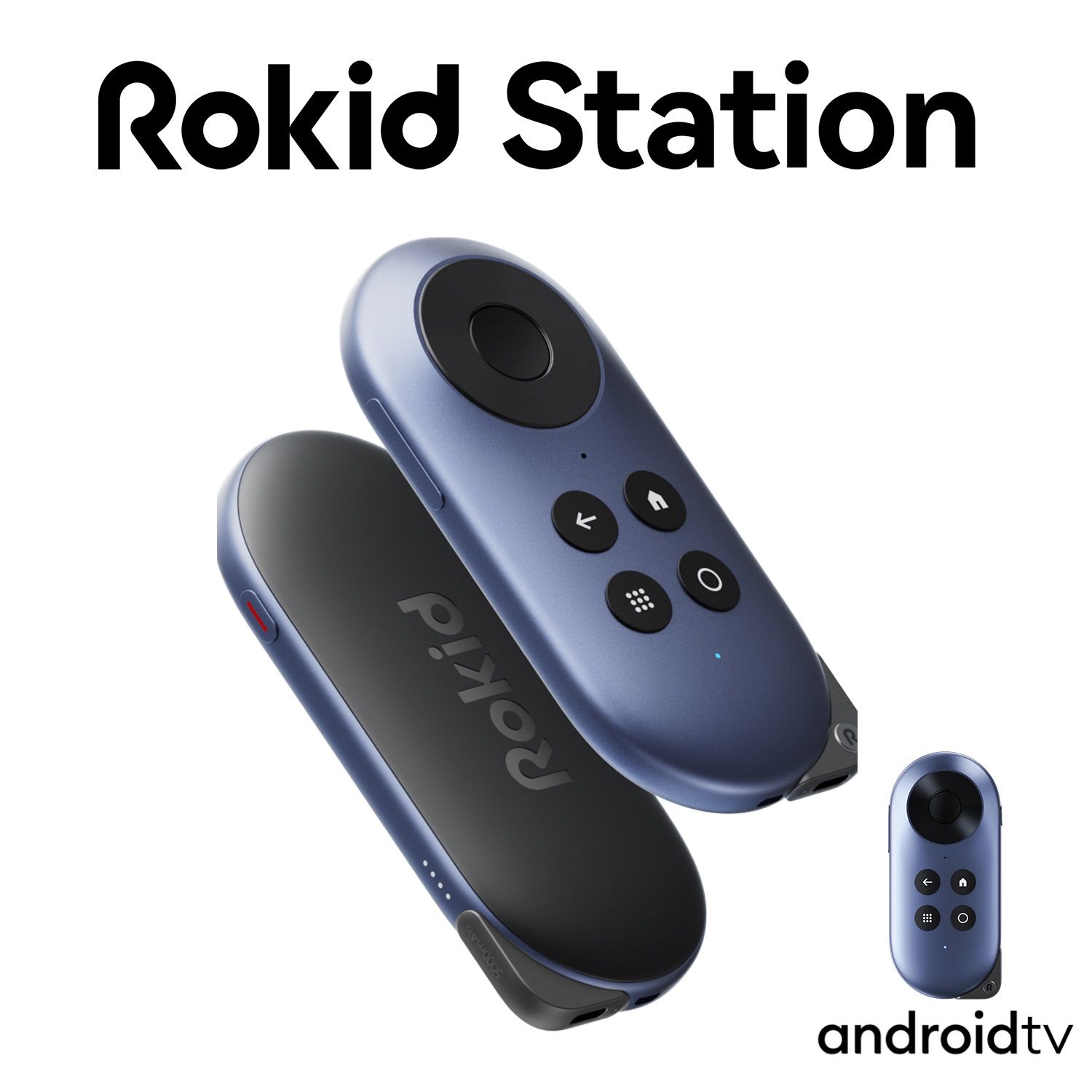 フォロー割 - 秋 開催中 Rokid Station スマートグラス ARグラス 拡張現実 ウェアラブル ヘッドセット ビデオ ブルーライト低減 1080P スクリーン Android TV 搭載