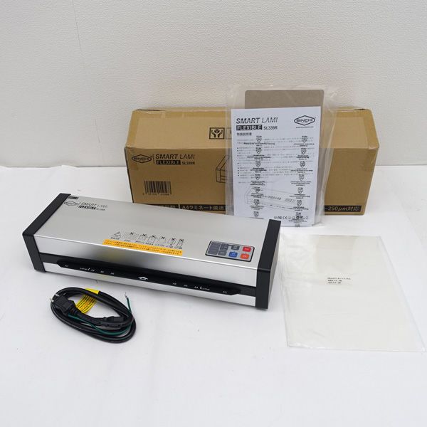SINCHI ◆業務用ラミネーター SMART LAMI SL339R 家電 ♥ 代引不可 同梱不可