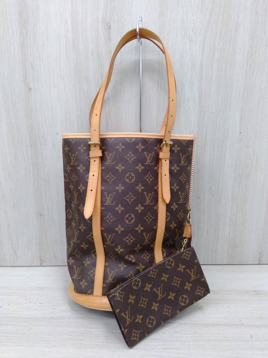 ルイヴィトン LOUIS VUITTON／モノグラム ／バケツGM トートバッグ 保存袋・ポーチ付 バケット M42236 - メルカリ