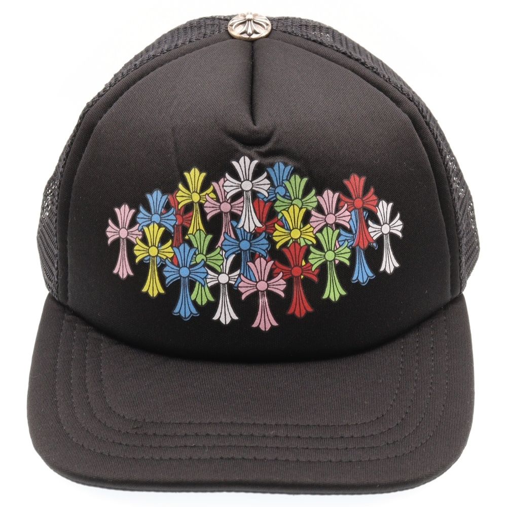 クロムハーツ マルチ セメタリー トラッカー キャップ　原本付き　新品‼️ CHROME HEARTS (クロムハーツ) MULTI COLOR SEMETERY CROSS