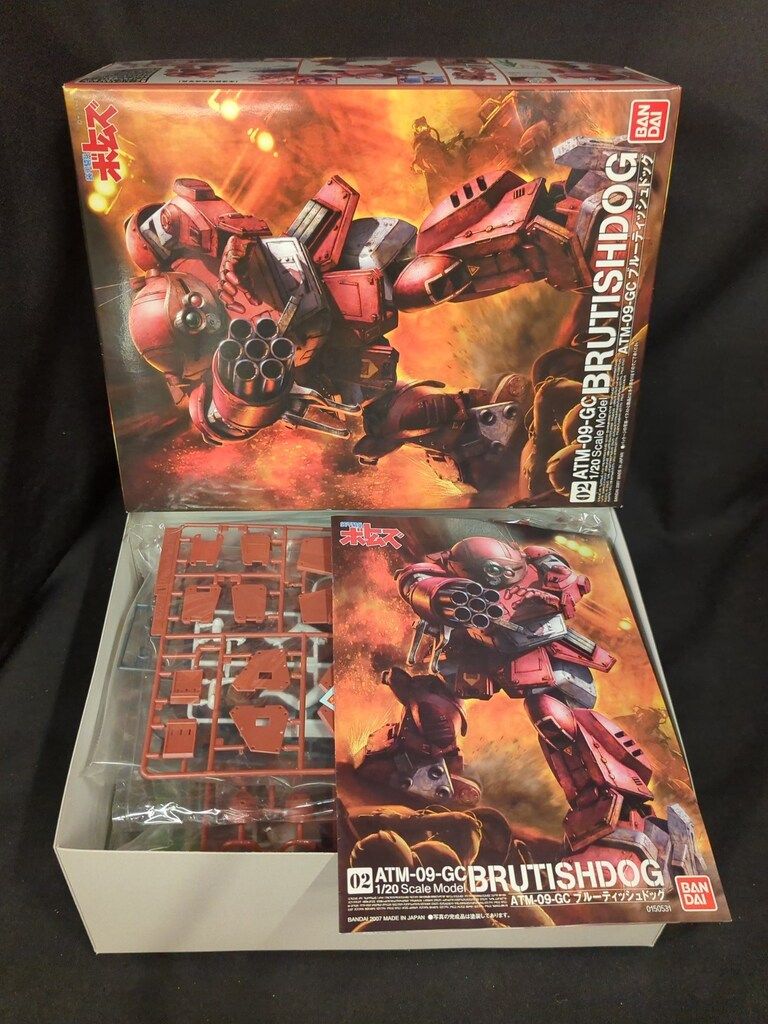 バンダイ 1/20スケール ブルーティッシュドッグ ATM-09-GC