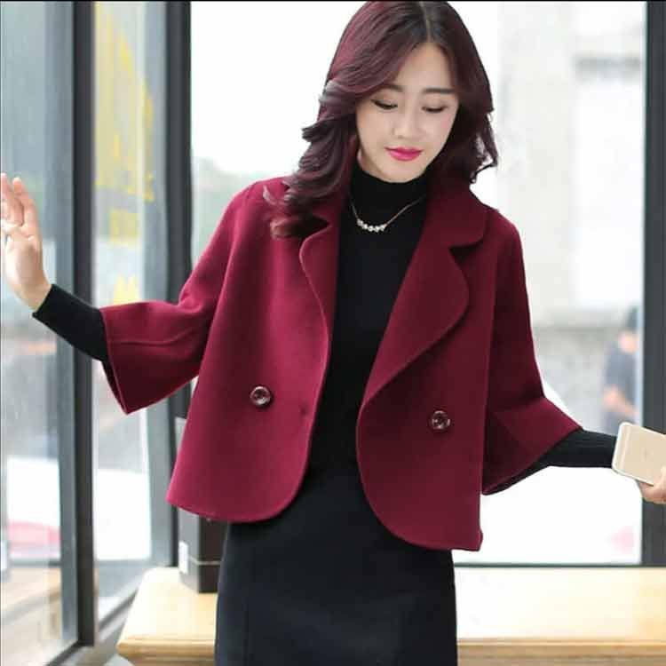 ショート コート レディース 春服 ショート丈 Pコート アウター