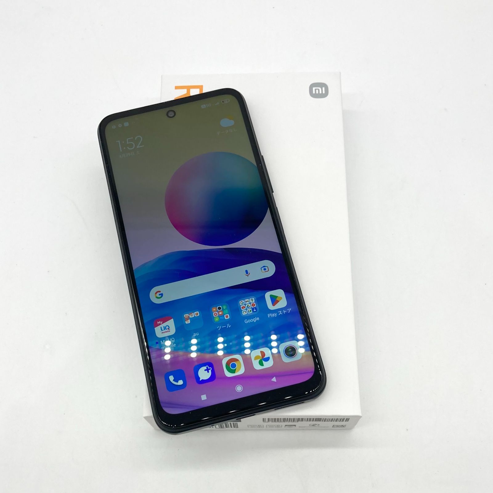 ▽SIMロック解除(au) Redmi Note10 JE 4GB/64GB グラファイトグレー