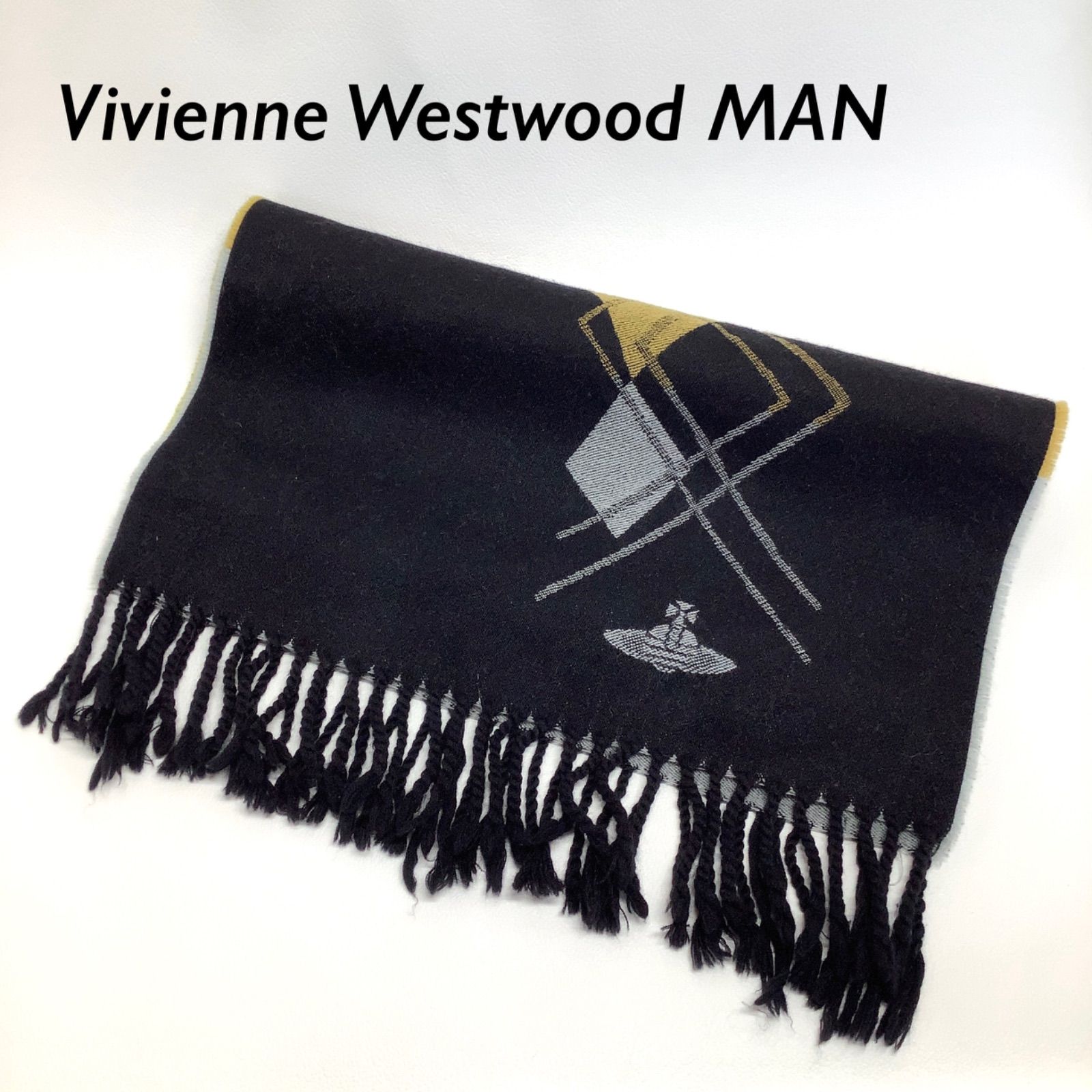 アーガイルニットマフラー Vivienne Westwood ヴィヴィアン