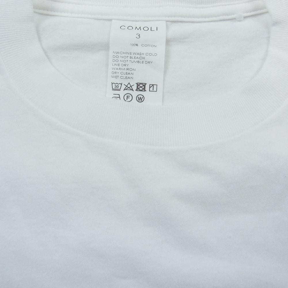 COMOLI コモリ 23SS X01-05015 SURPLUS サープラス 半袖 Tシャツ