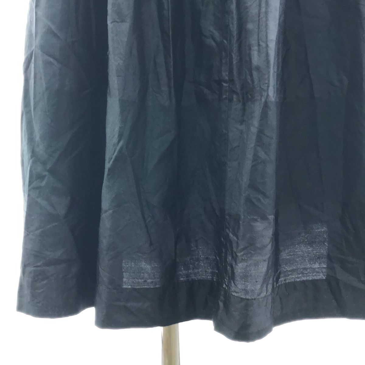 humoresque ユーモレスク　ギャザースカート　ブラック　38 美品】 humoresque / ユーモレスク | gather skirt ボーダー