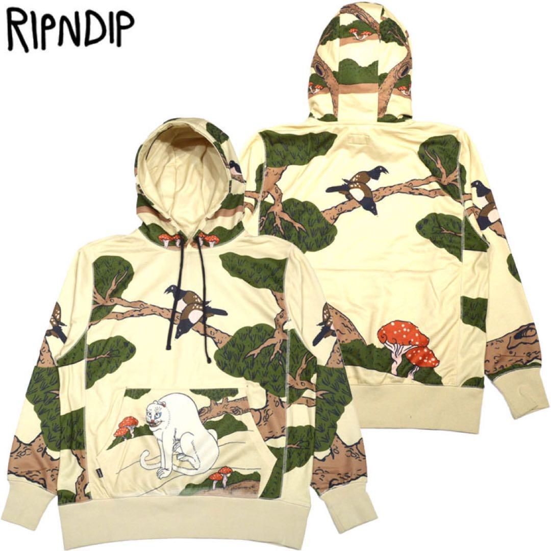 リップンディップ RIPNDIP パーカー M Zen Pullover ナチュラル - メルカリ