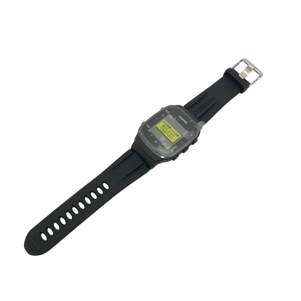 GREEN ON グリーンオン GN101 THE GOLF WATCH 腕時計型 GPSキャディー  ブラック系  [240101229310] ゴルフウェア ストスト