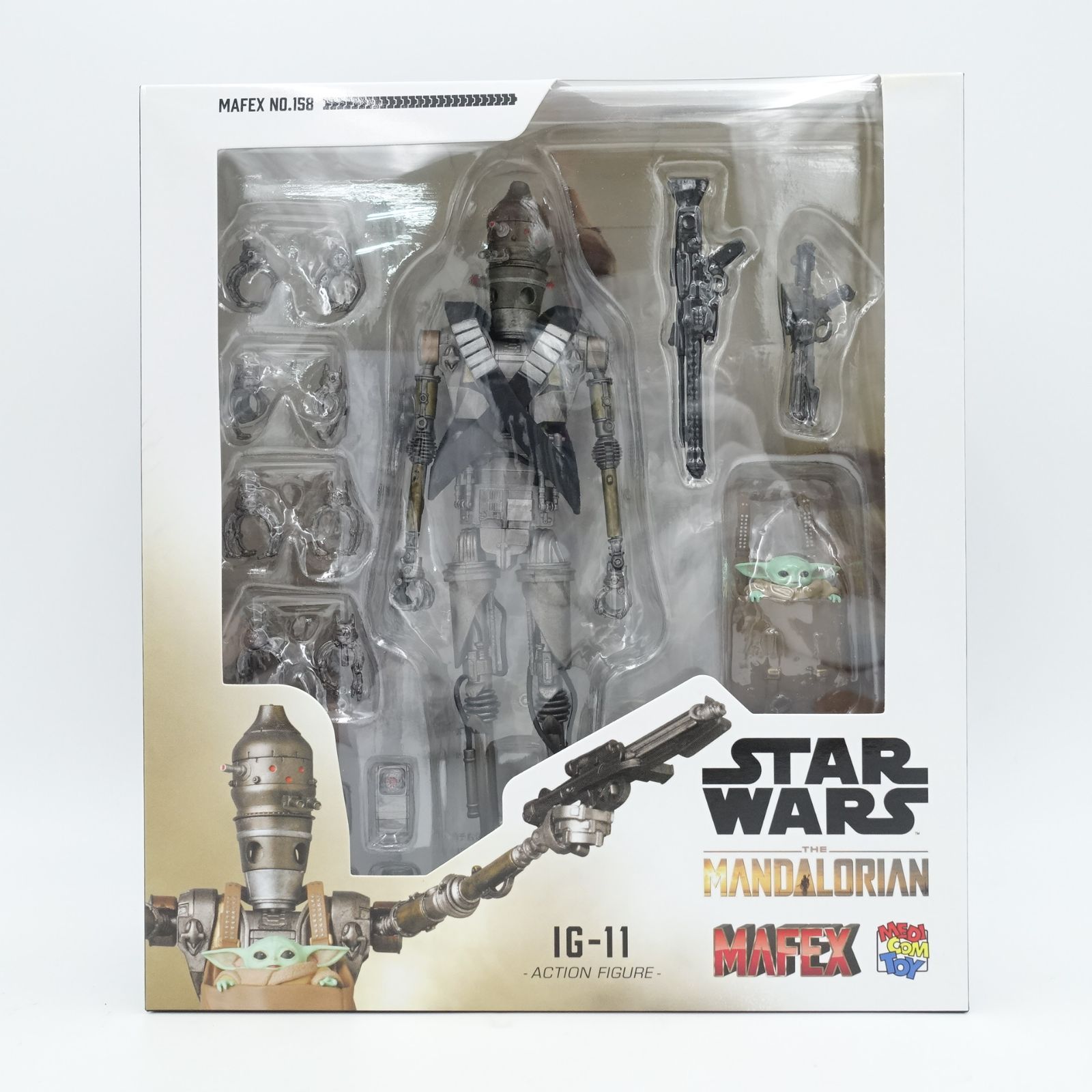 見事な STAR WARS スターウォーズ The Mandalorian IG-11 MAFEX No.158