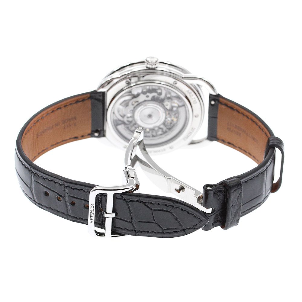 エルメス HERMES AR2.710 アルソー スケレット 自動巻き メンズ 良品 箱・保証書付き_896019 エルメス HERMES AR2.710 アルソー スケレット 自動巻き メンズ良品箱