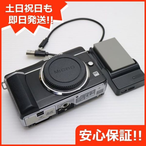 E-PL1 ブラック ボディ OLYMPUS デジタル一眼 本体 土日祝発送OK 06000