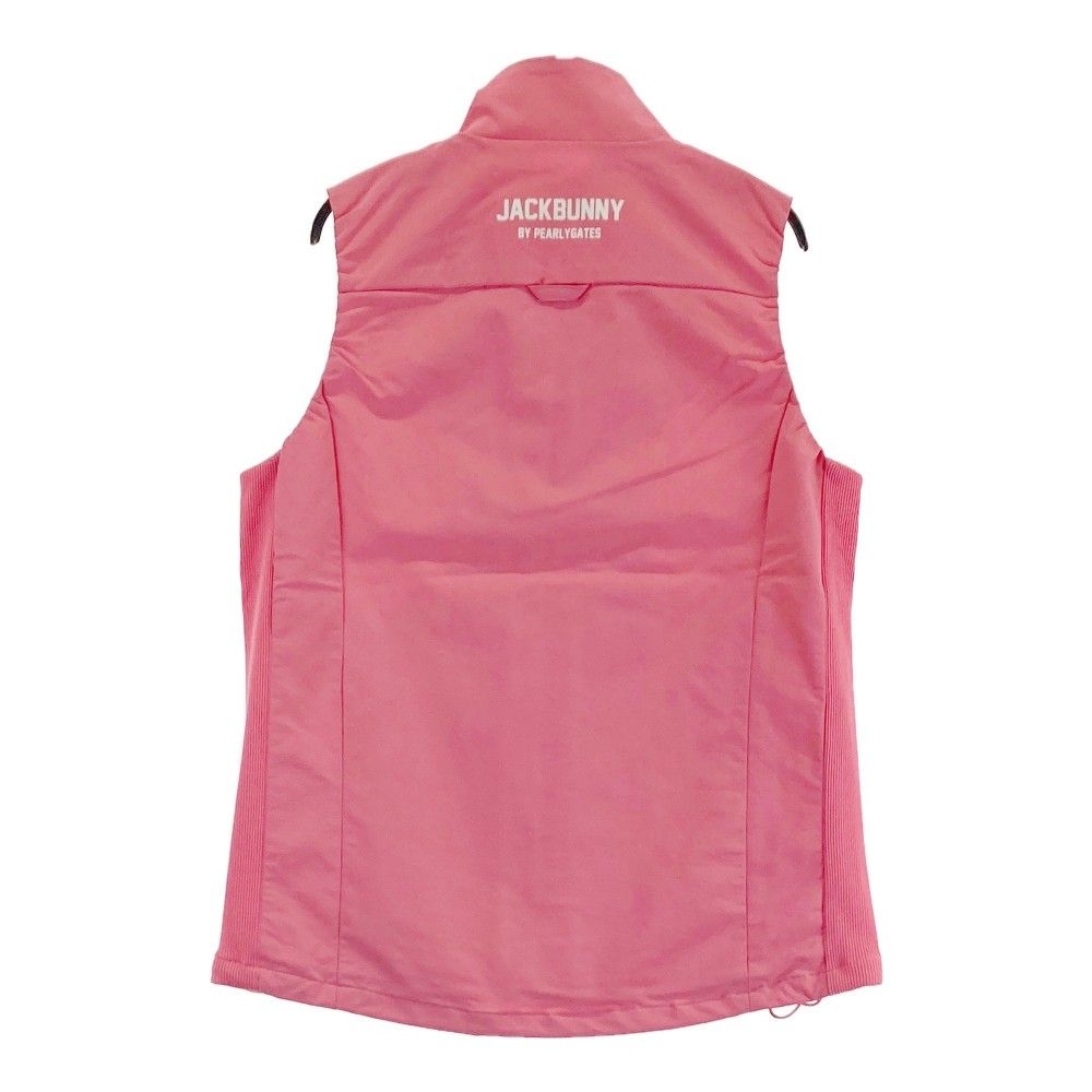 サイズ：1 JACK BUNNY ジャックバニー ナイロン ジップベスト ピンク系