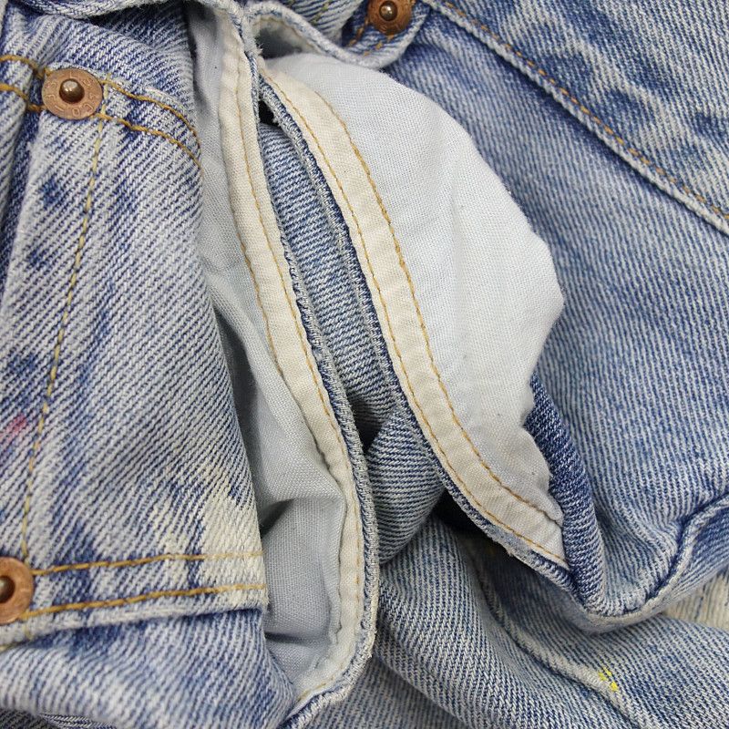 サプール/SAPEur LEVIS リーバイス 501 リメイク ペイント デニム 