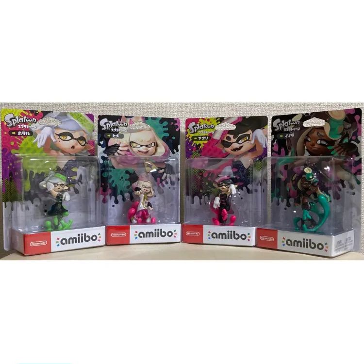 amiibo アミーボ スプラトゥーン トリプルセット ヒメイイダ アオリ ...