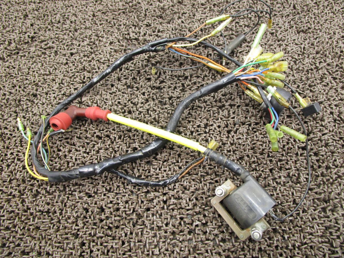 KV75 メインハーネス △Z763 イグニッションコイル NGK KV075A カワサキ KV075AE キャブ車