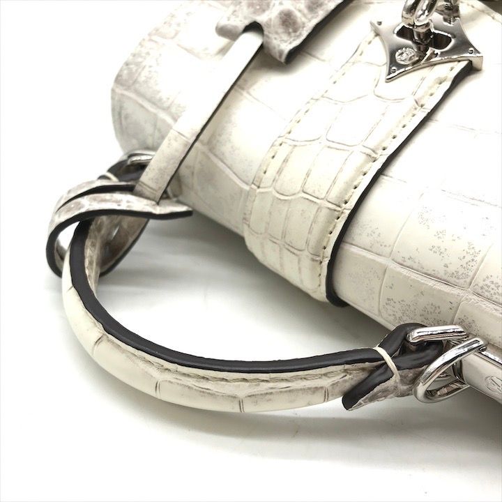 展示品 LOUIS VUITTON ヴィトン ローズ デ ヴァン クロコダイル サハラ