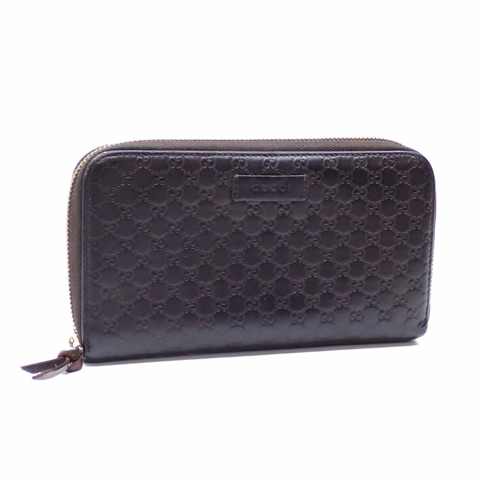 グッチ(Gucci) グッチ ラウンド 長財布 マイクログッチシマ