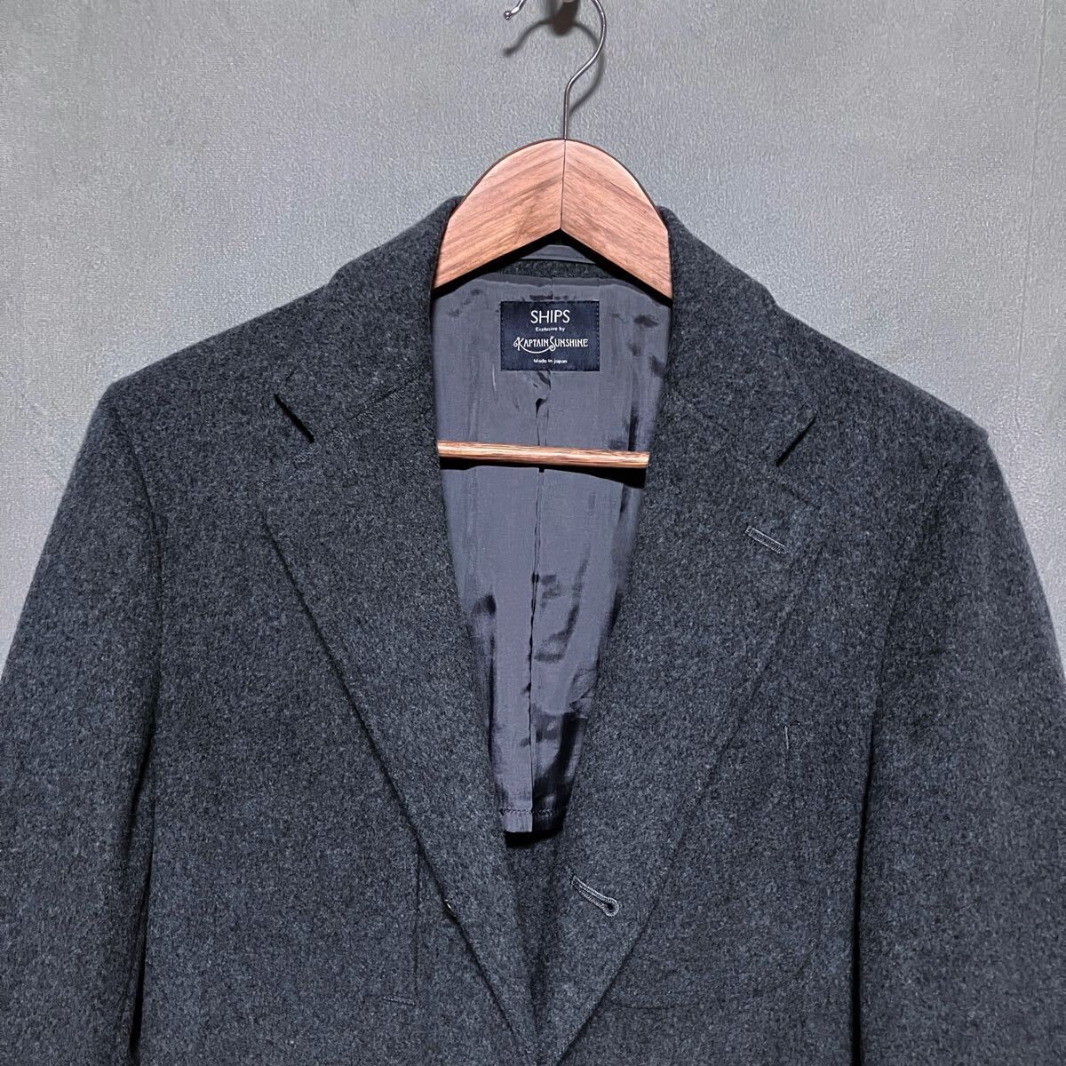 KAPTAN SUNSHINE テーラードジャケット サイズ40 ネイビー KAPTAN SUNSHINE テーラードジャケット サイズ40 ネイビー｜Kaptain