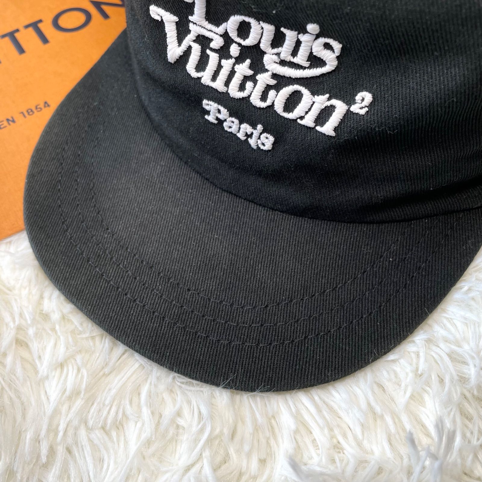 最大66%OFFクーポン LOUIS VUITTON nigo コラボ キャップ 帽子 黒