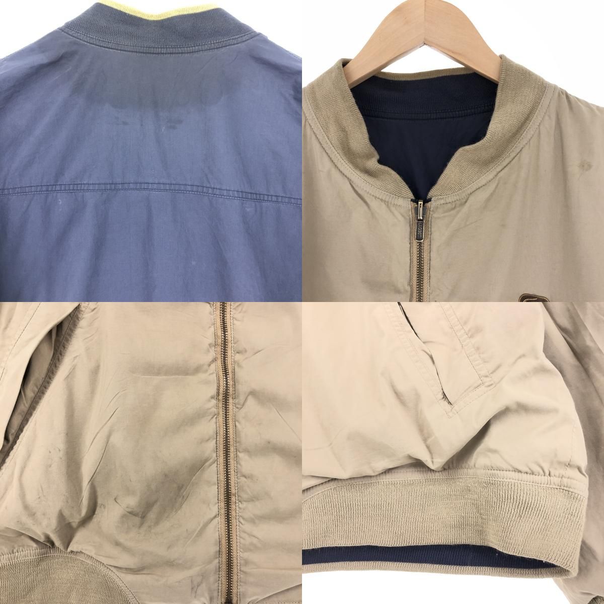 ラコステ　リバーシブルスイングトップ 古着 ラコステ LACOSTE リバーシブル スイングトップ スポーツ