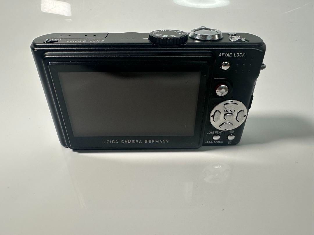Leica D-LUX 3 コンパクトデジタルカメラ 純正品カメラケース付き LEICA D-LUX 3 デジタルカメラ レザーケース付 限定値下〜5/2