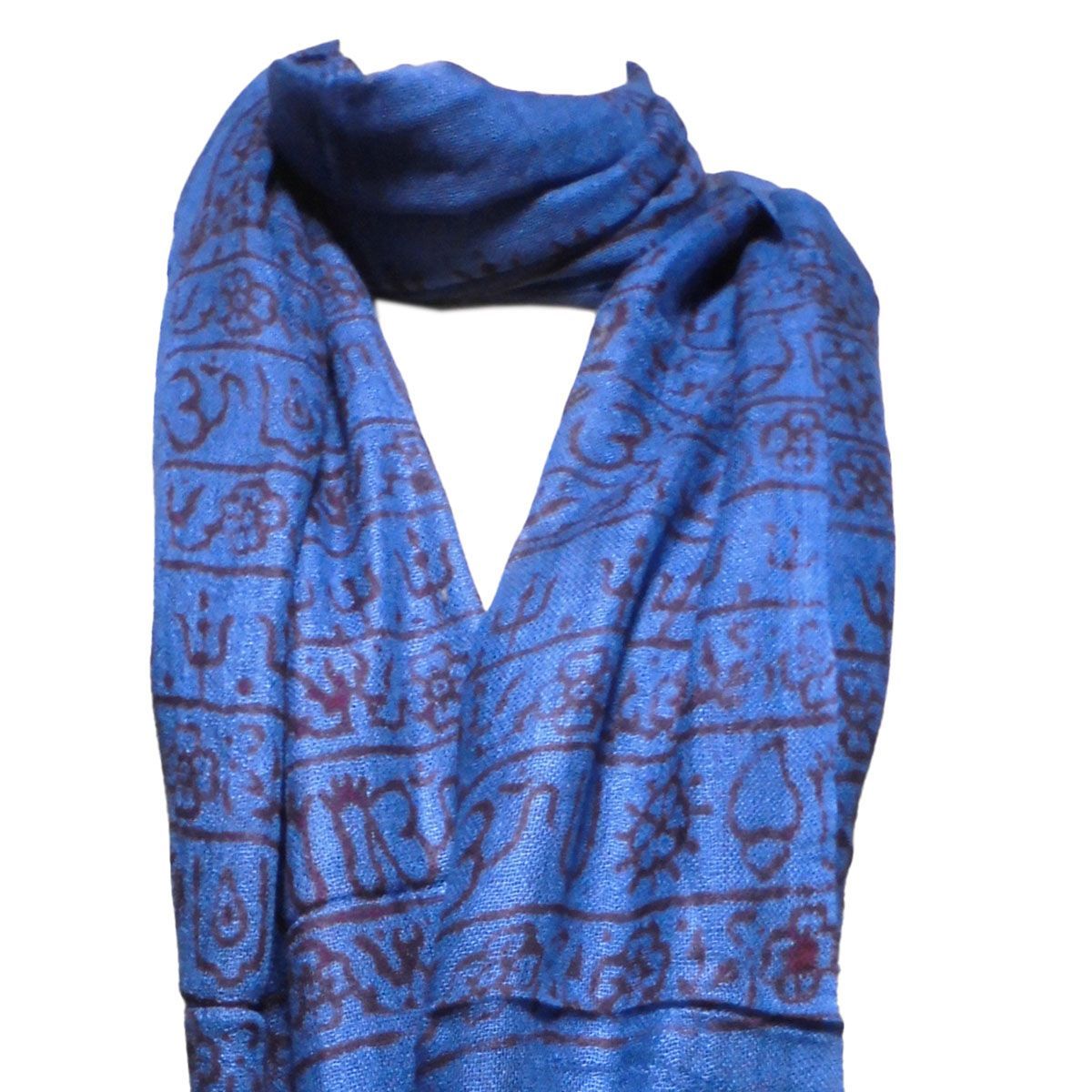 アジアン衣料　ネパール・大きいラムナミストール27　ダンシングシヴァ