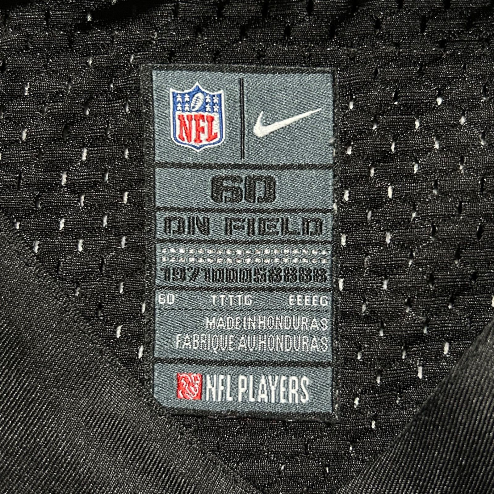 NFLレイダースゲームシャツ肉厚RAIDERS大 Tシャツ両面刺繍ワッペンNIKE 
