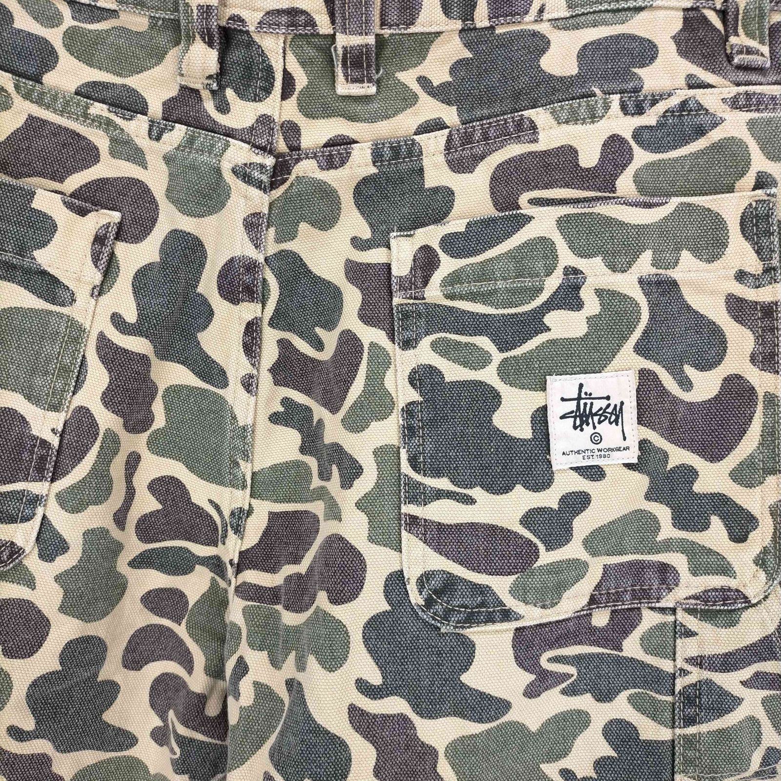 ステューシー Stussy Camo Canvas Work Pant メンズ US：32-33