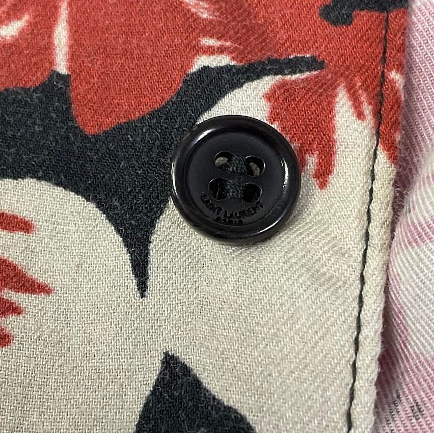 サンローラン パリ SAINT LAURENT PARIS アロハシャツ 半袖 サンローラン パリ SAINT LAURENT PARIS アロハシャツ 半袖