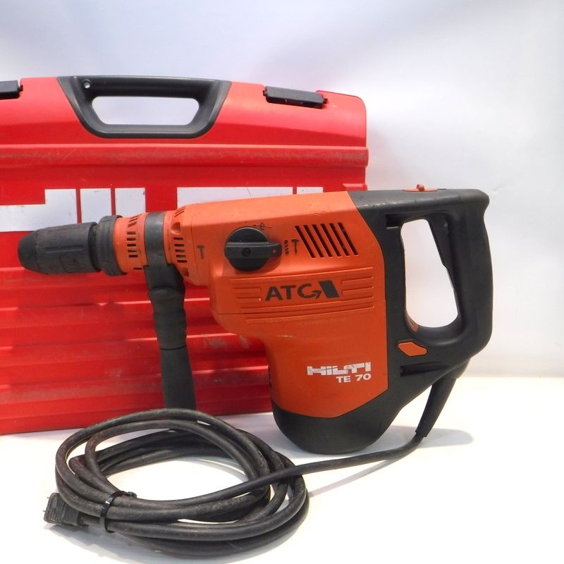 ヒルティ ロータリーハンマー TE70 ATC ハンマードリル 100V 穴あけ 穿孔 ハツリ 電動工具 ATC/AVR HILTI △ DW1642  - メルカリ