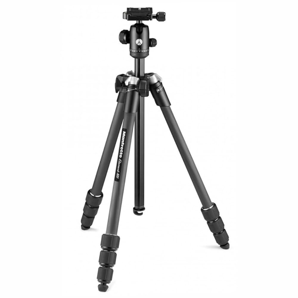 Manfrotto Element MII カーボン三脚Mキット ブラック MKELMII4CFM-BH 4段