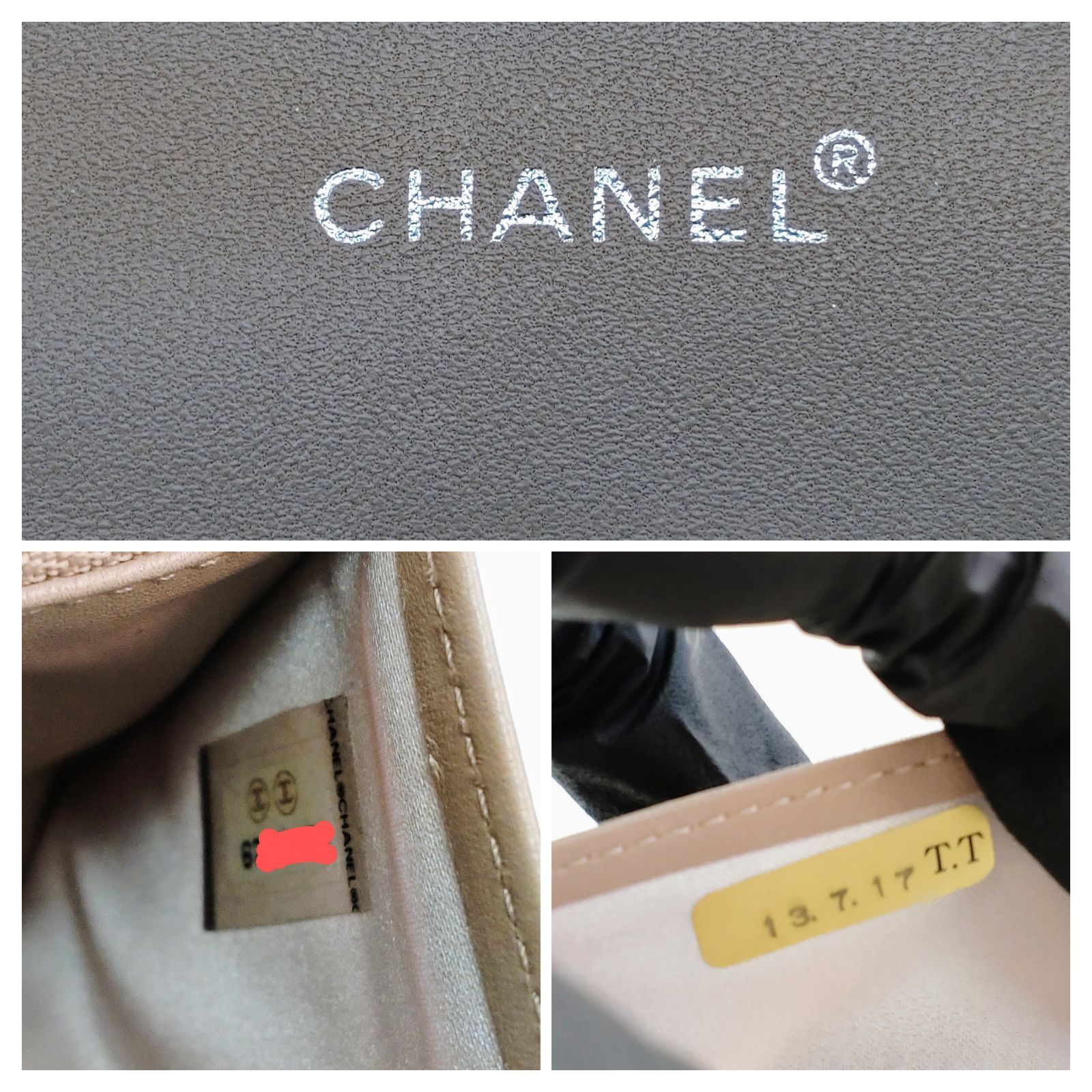 CHANEL シャネル ニュートラベルライン 二つ折り長財布【C8】 - メルカリ