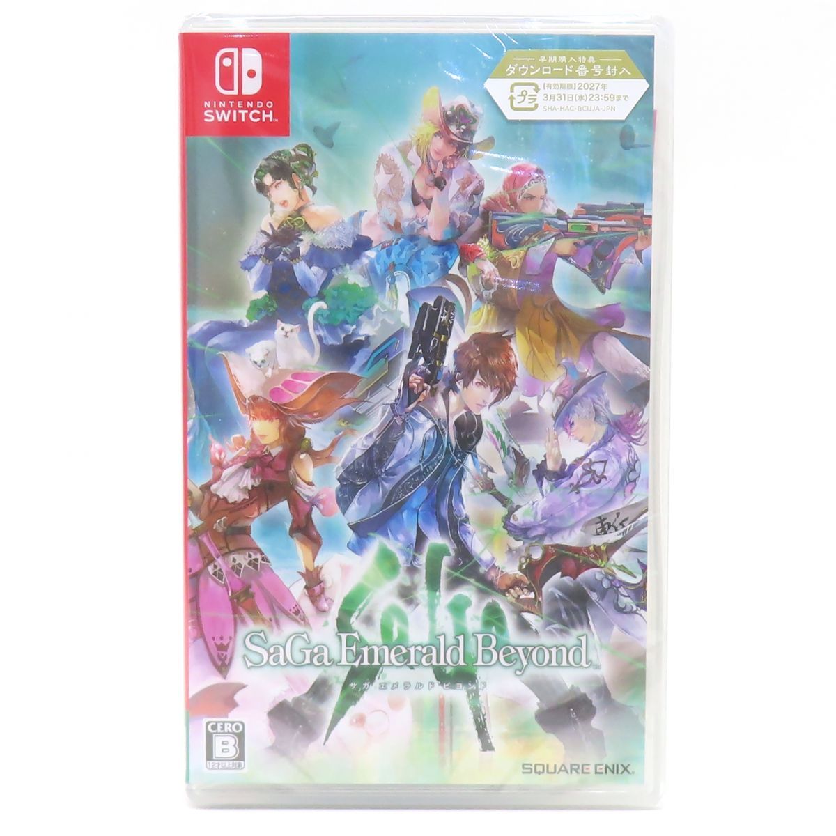 開封済新品】Switch サガ エメラルド ビヨンド サガ エメラルド
