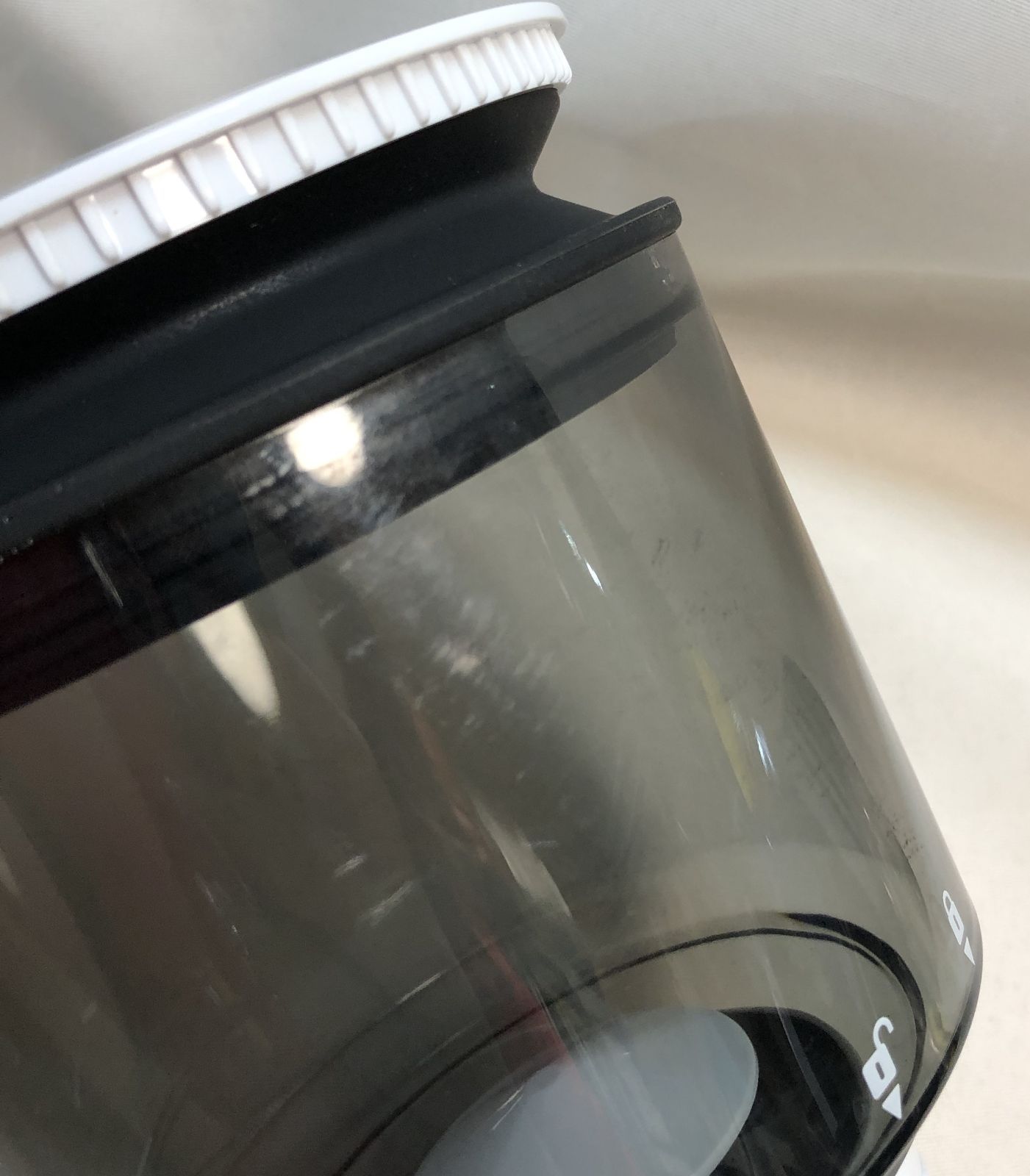 BelleLife　ベルライフ　コーヒーミル　BD-CG018　ホワイト T◇BelleLife ベルライフ コーヒーミル BD-CG018 ホワイト