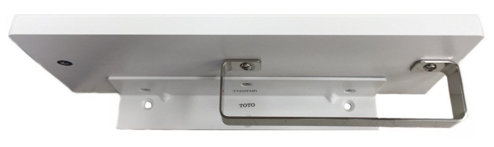 Color ホワイト TOTO 棚付タオル掛け YT402FMR NW1