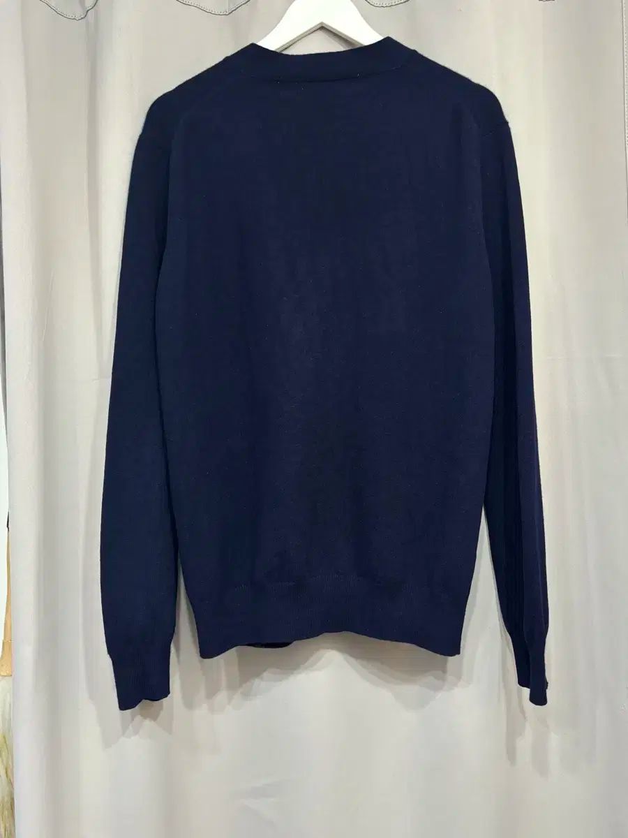 コム デ ギャルソン ダブルハート ネイビー カーディガン XLサイズ