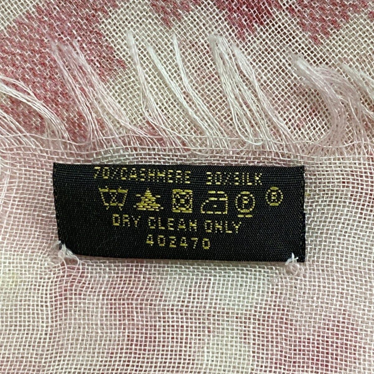 54 ルイヴィトン 大判ストール ショール ゴールド×シルバー 54 ルイ