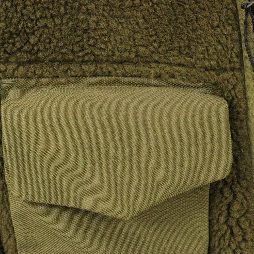 NORBIT (ノービット) WOOL BOA JACKET ウール ボア ジャケット カーキ