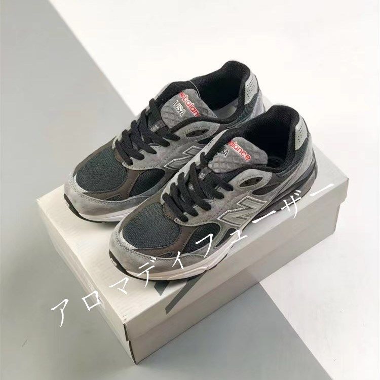 人気美品 New Balance NB990 M990GG3レディース/メンズ スニーカー 箱付