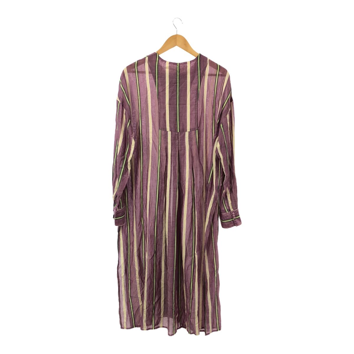 TODAYFUL トゥデイフル 20/SS 12010404 SHEER STRIPE GOWN シアー  