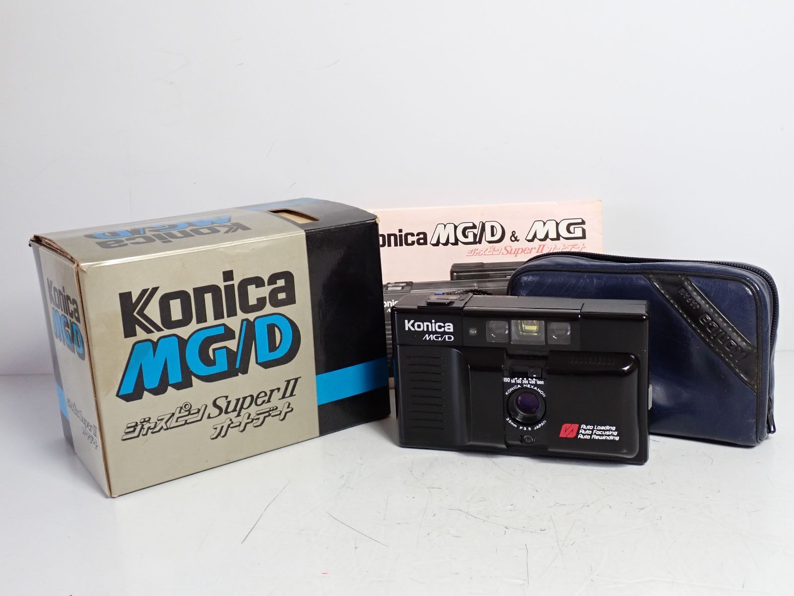 箱付き完動品　Konica MG/D ジャスピンsuper2 オートデート Konica MG/D ジャスピン SuperⅡ オートデート 2837153 - メルカリ