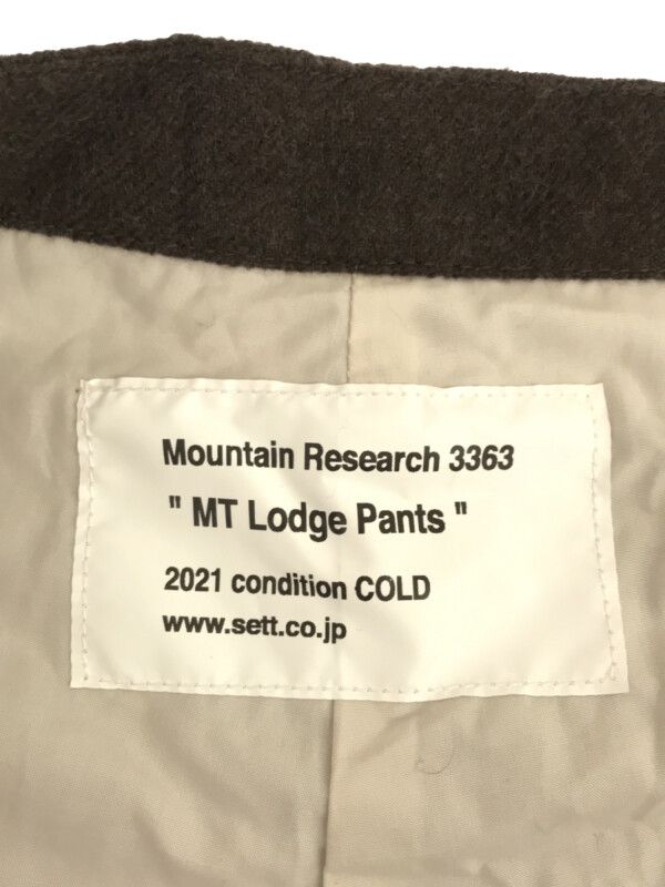 Mountain Research マウンテンリサーチ 21AW MT Lodge Pants 