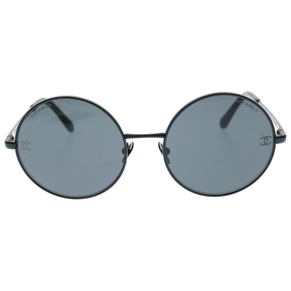CHANEL サングラス CH4268 54-18 ダークブラウン CHANEL (シャネル) ラウンドサングラス ココマークレンズ アイ